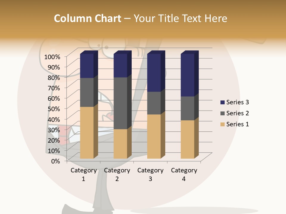 Rage Illustration Destruction PowerPoint Template