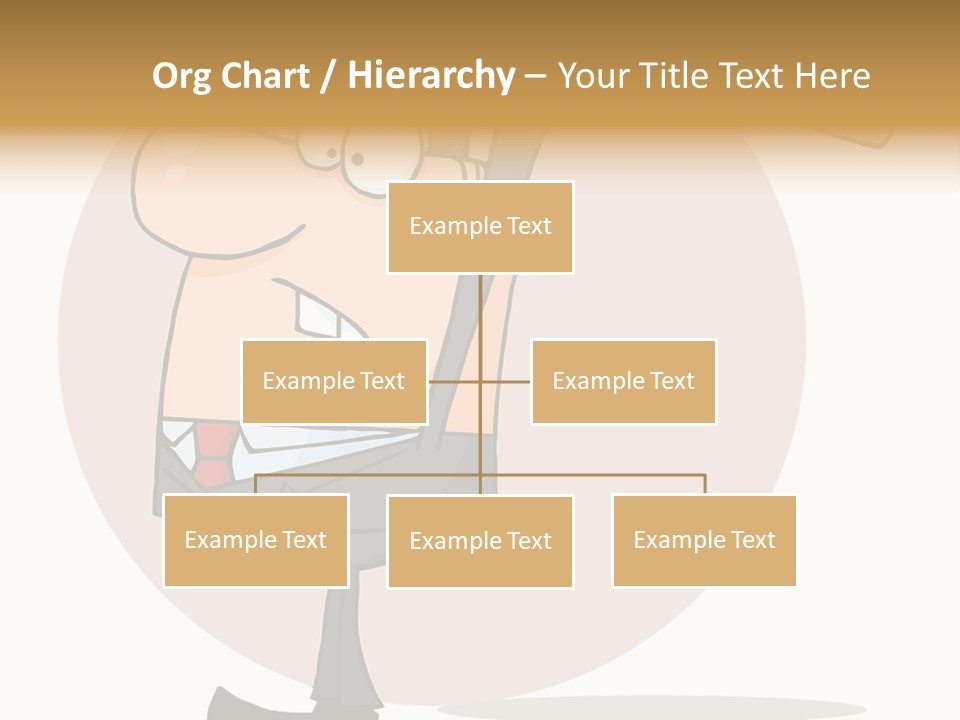 Rage Illustration Destruction PowerPoint Template