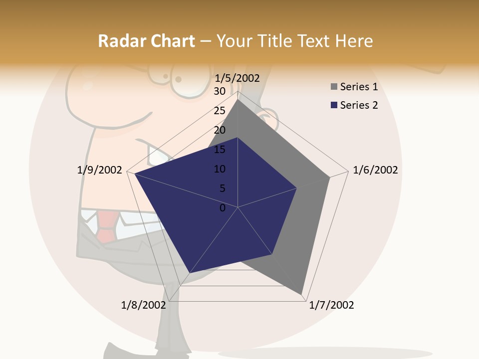 Rage Illustration Destruction PowerPoint Template