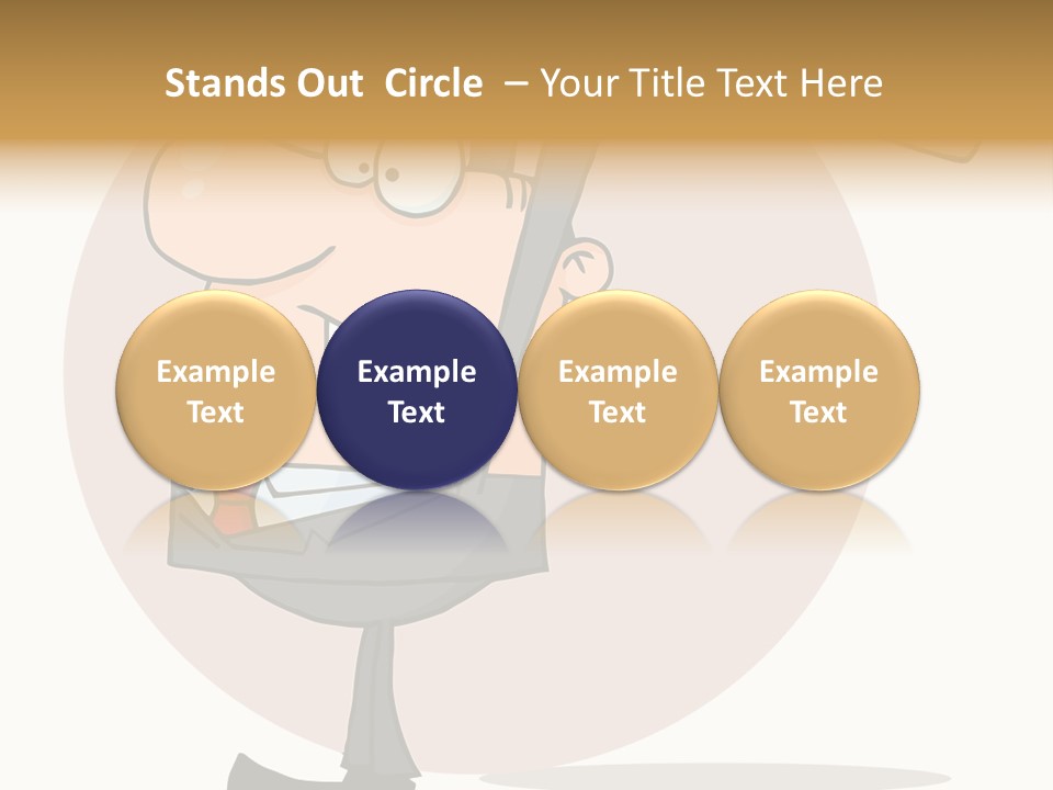 Rage Illustration Destruction PowerPoint Template