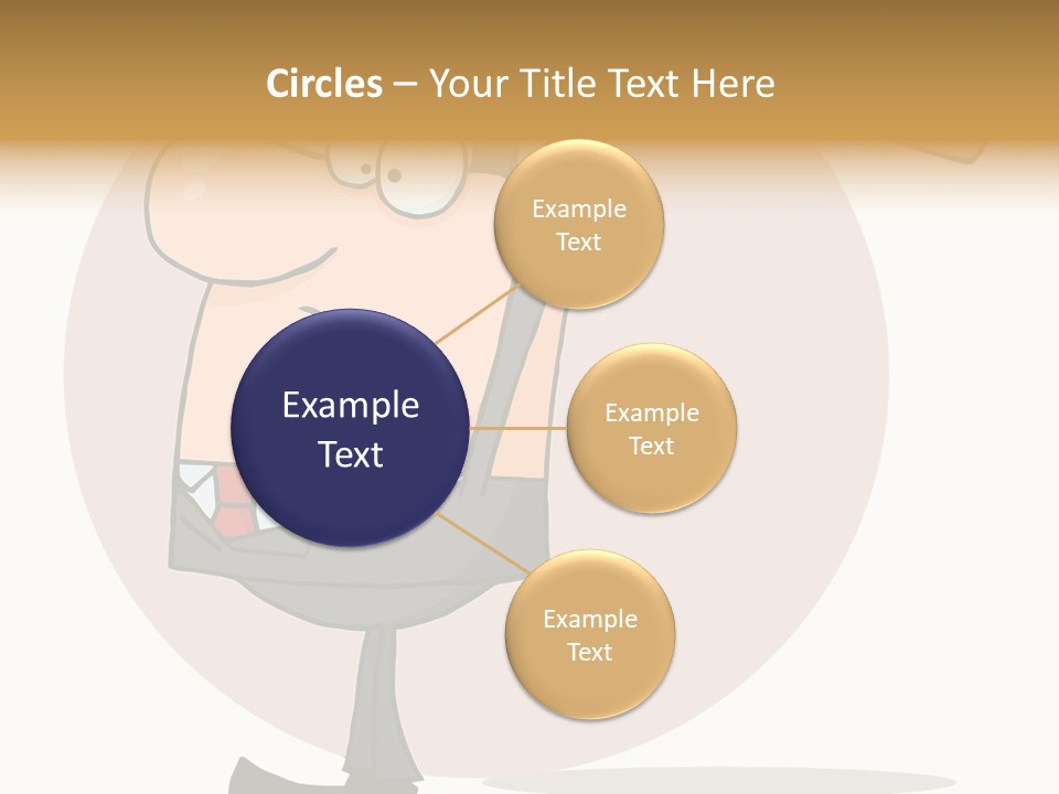 Rage Illustration Destruction PowerPoint Template