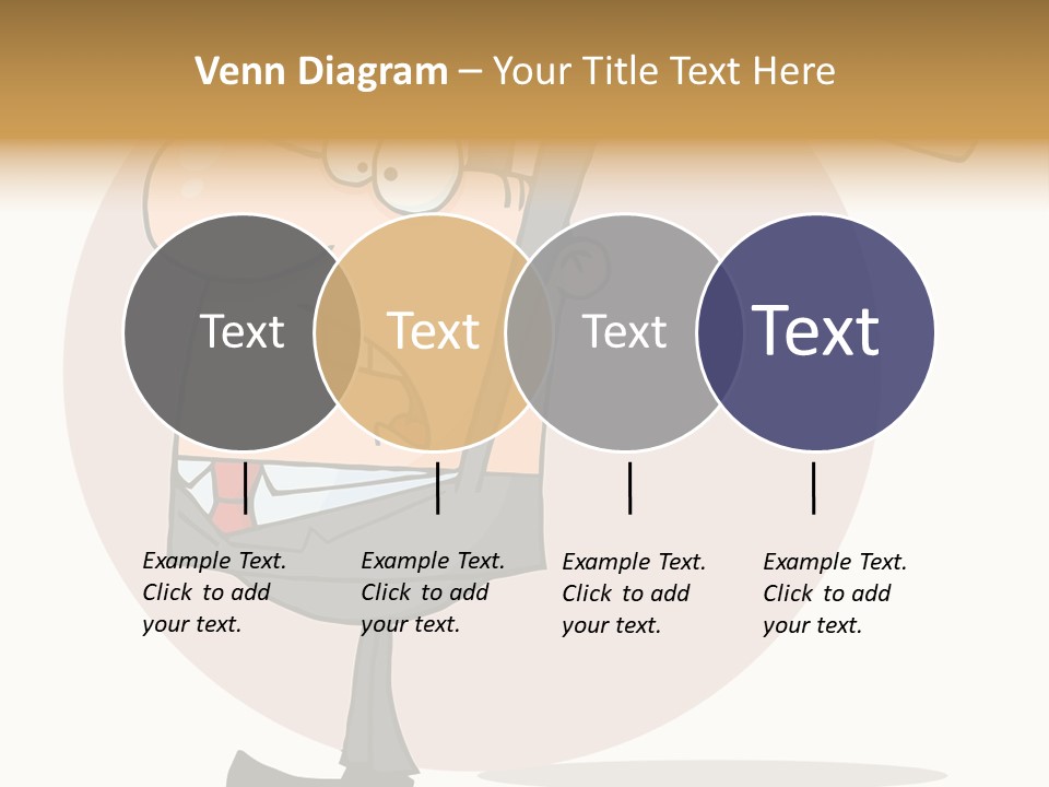 Rage Illustration Destruction PowerPoint Template
