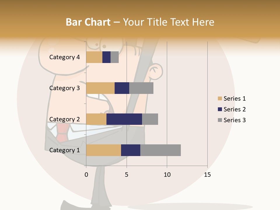 Rage Illustration Destruction PowerPoint Template