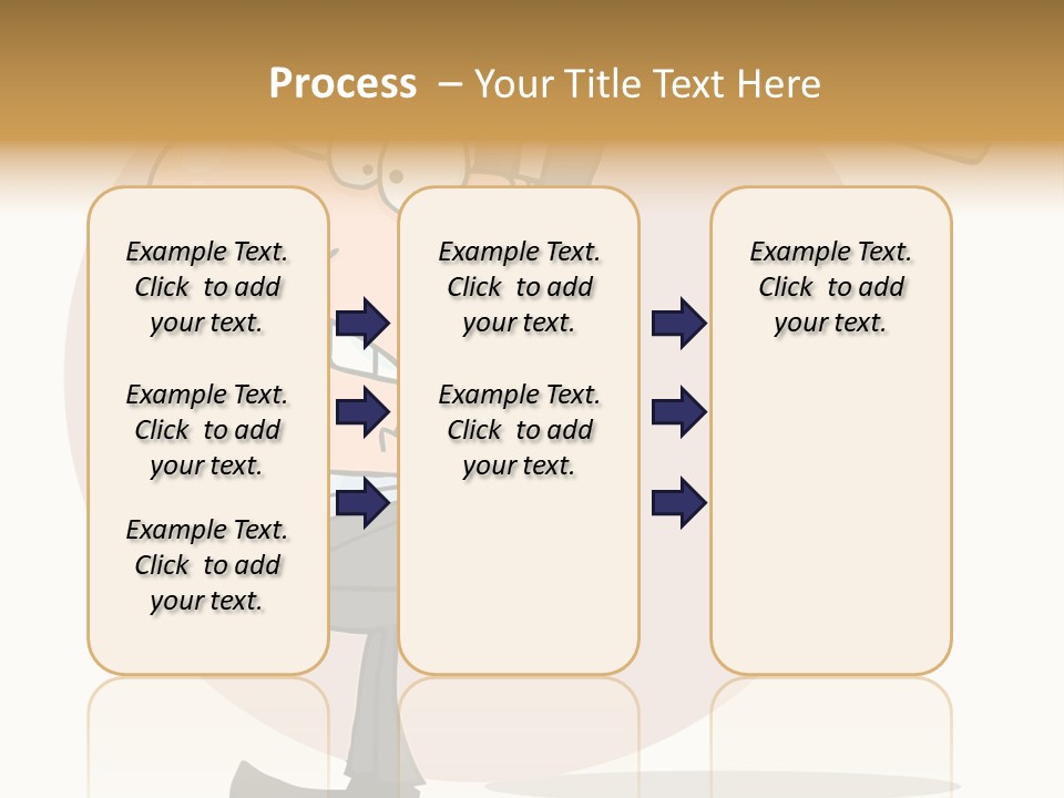 Rage Illustration Destruction PowerPoint Template