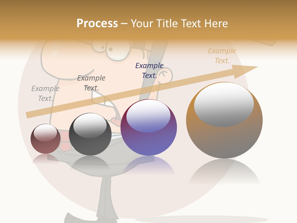 Rage Illustration Destruction PowerPoint Template