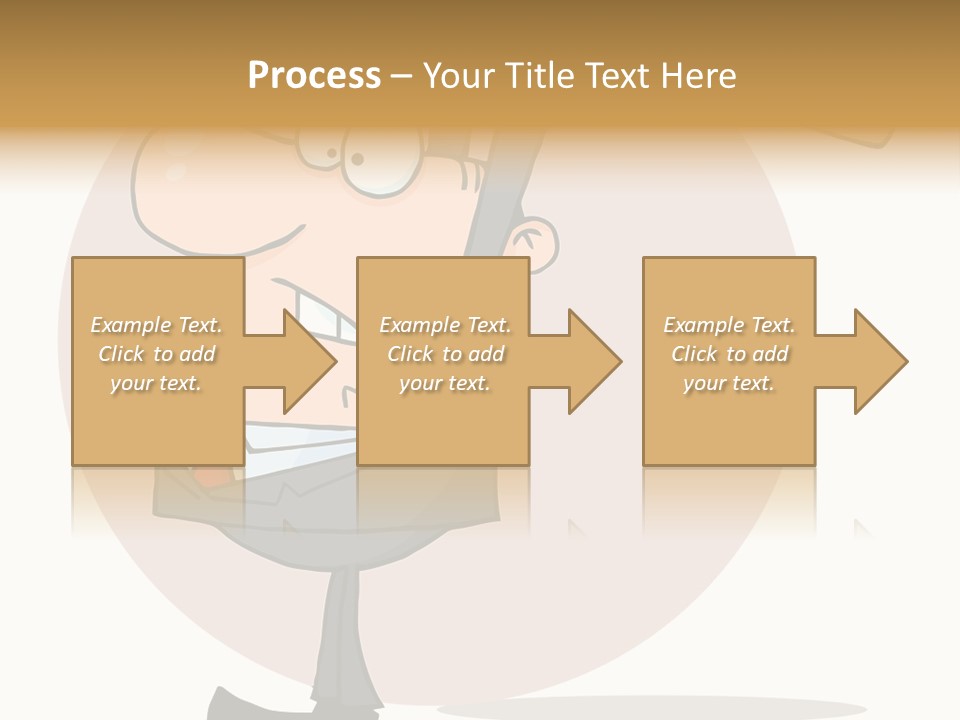 Rage Illustration Destruction PowerPoint Template