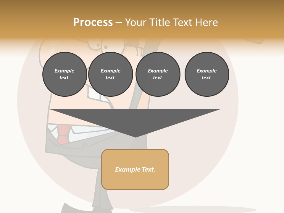 Rage Illustration Destruction PowerPoint Template