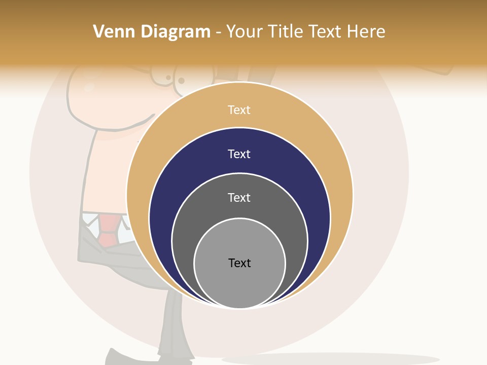 Rage Illustration Destruction PowerPoint Template