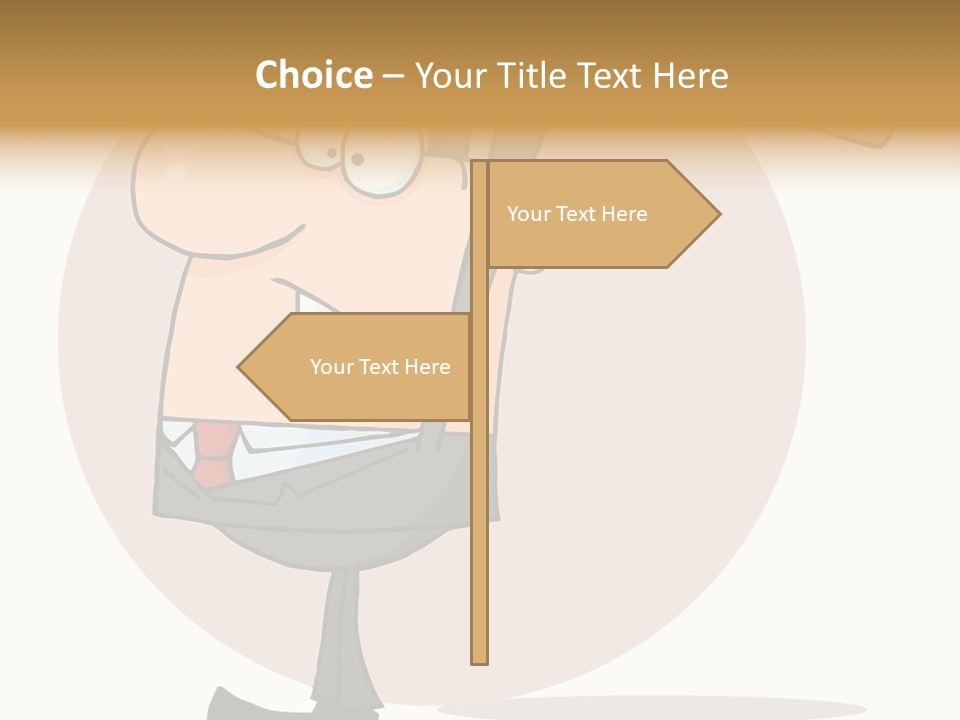 Rage Illustration Destruction PowerPoint Template