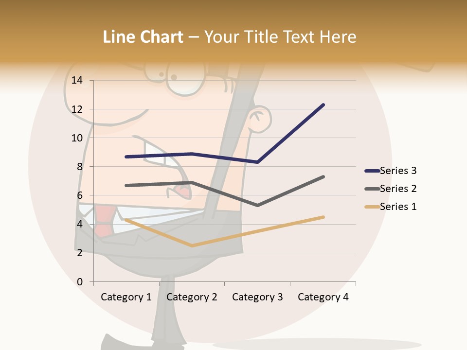 Rage Illustration Destruction PowerPoint Template