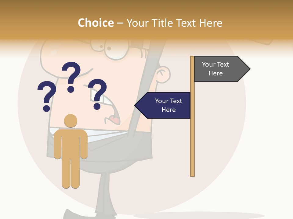 Rage Illustration Destruction PowerPoint Template