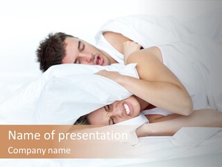 Beauty Funny Nose PowerPoint Template