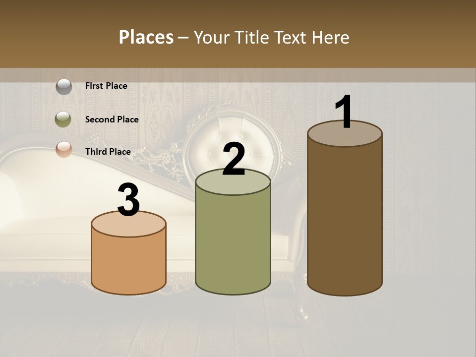 Knob Wall Retro PowerPoint Template