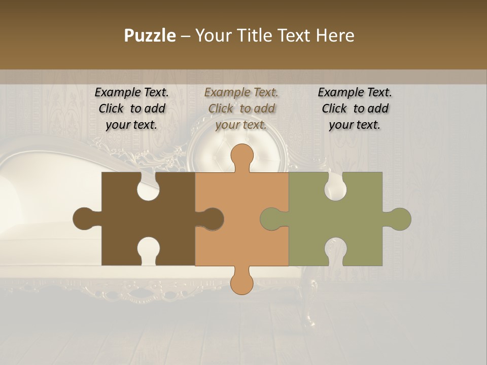 Knob Wall Retro PowerPoint Template