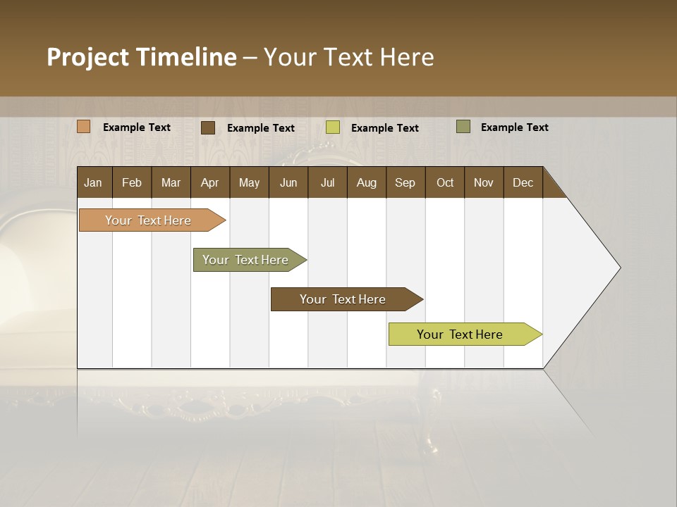 Knob Wall Retro PowerPoint Template