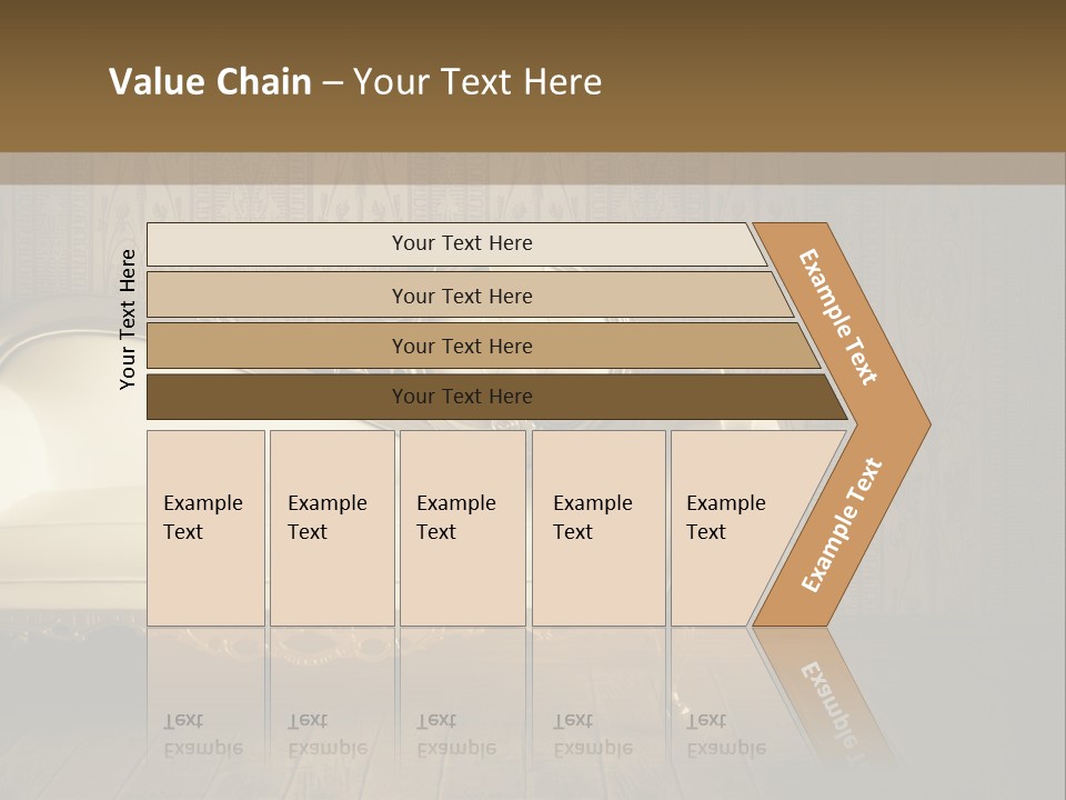 Knob Wall Retro PowerPoint Template
