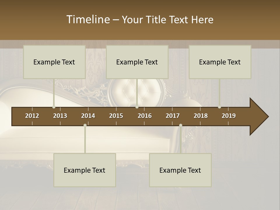 Knob Wall Retro PowerPoint Template