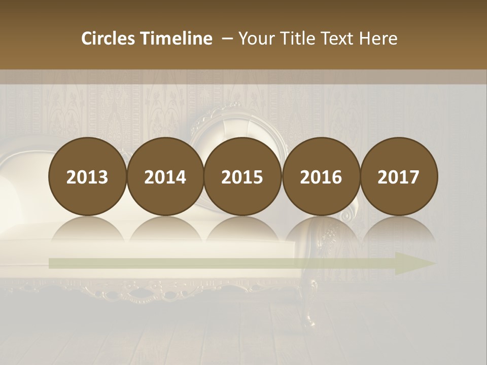 Knob Wall Retro PowerPoint Template