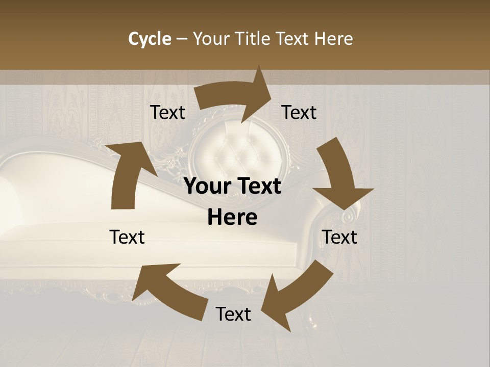 Knob Wall Retro PowerPoint Template