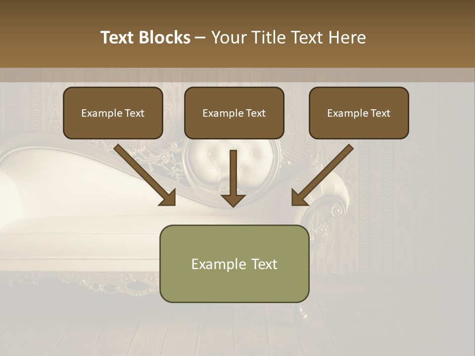 Knob Wall Retro PowerPoint Template