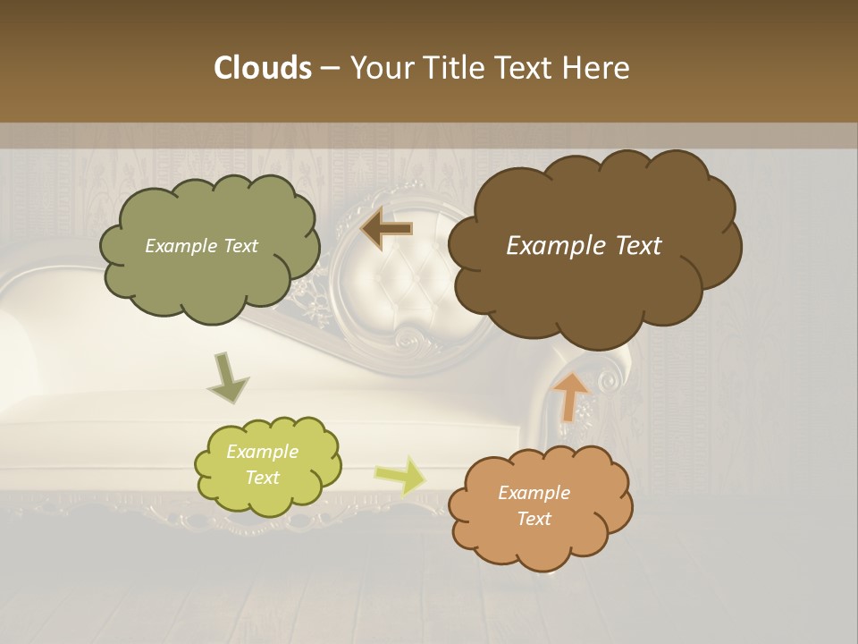 Knob Wall Retro PowerPoint Template