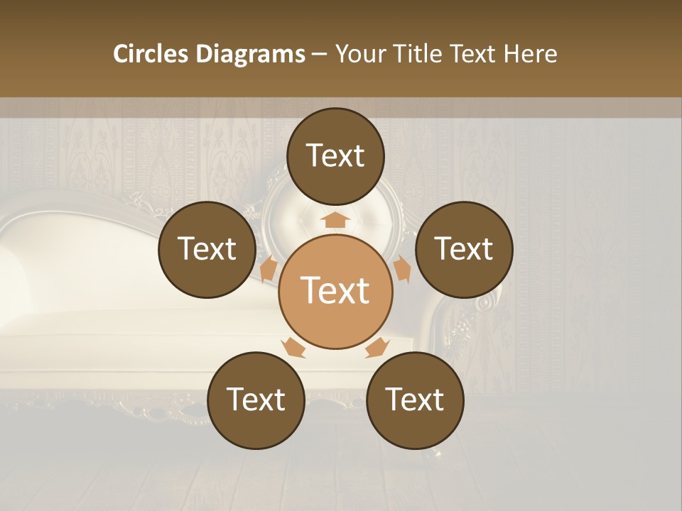 Knob Wall Retro PowerPoint Template