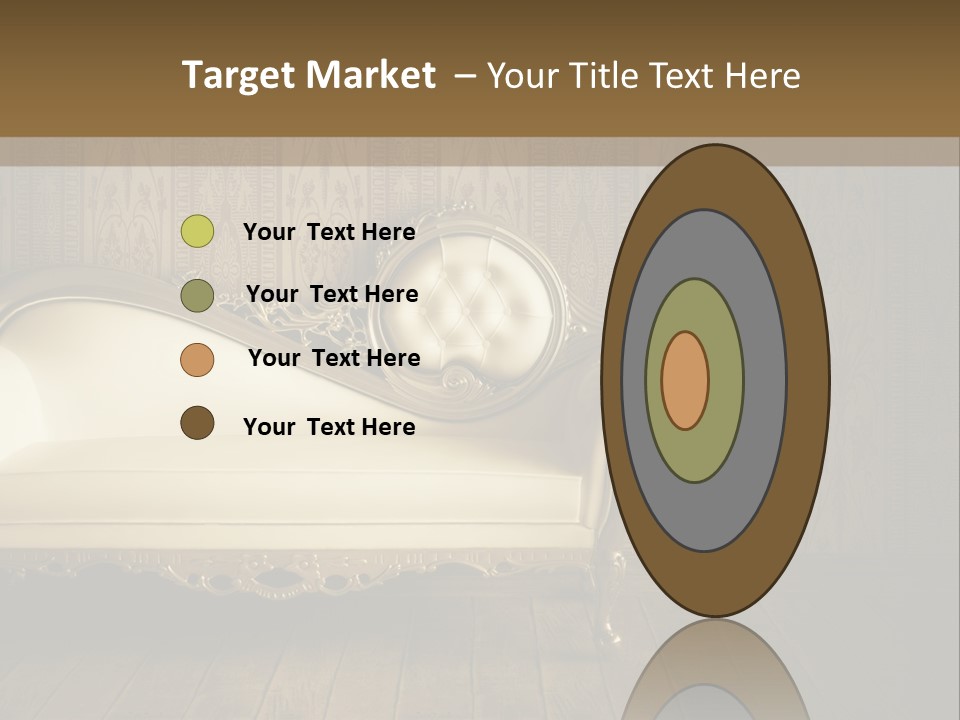 Knob Wall Retro PowerPoint Template