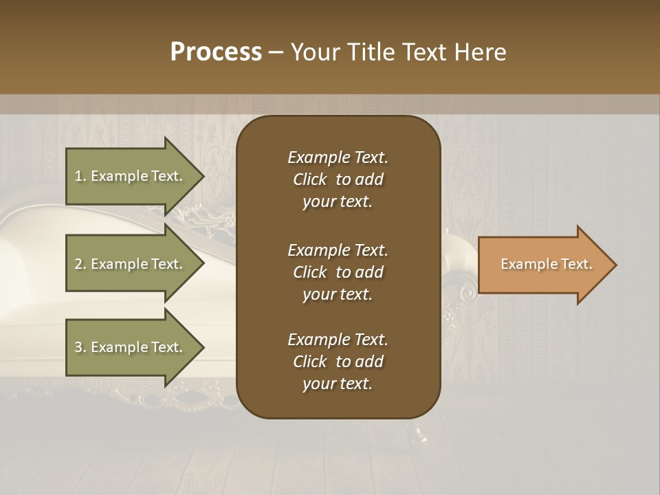 Knob Wall Retro PowerPoint Template