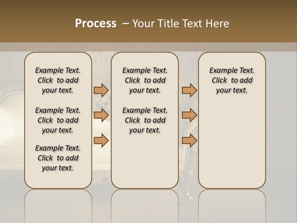 Knob Wall Retro PowerPoint Template