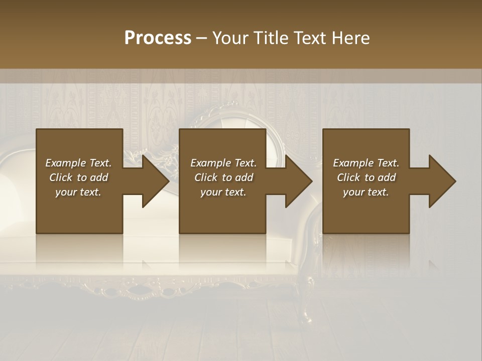 Knob Wall Retro PowerPoint Template