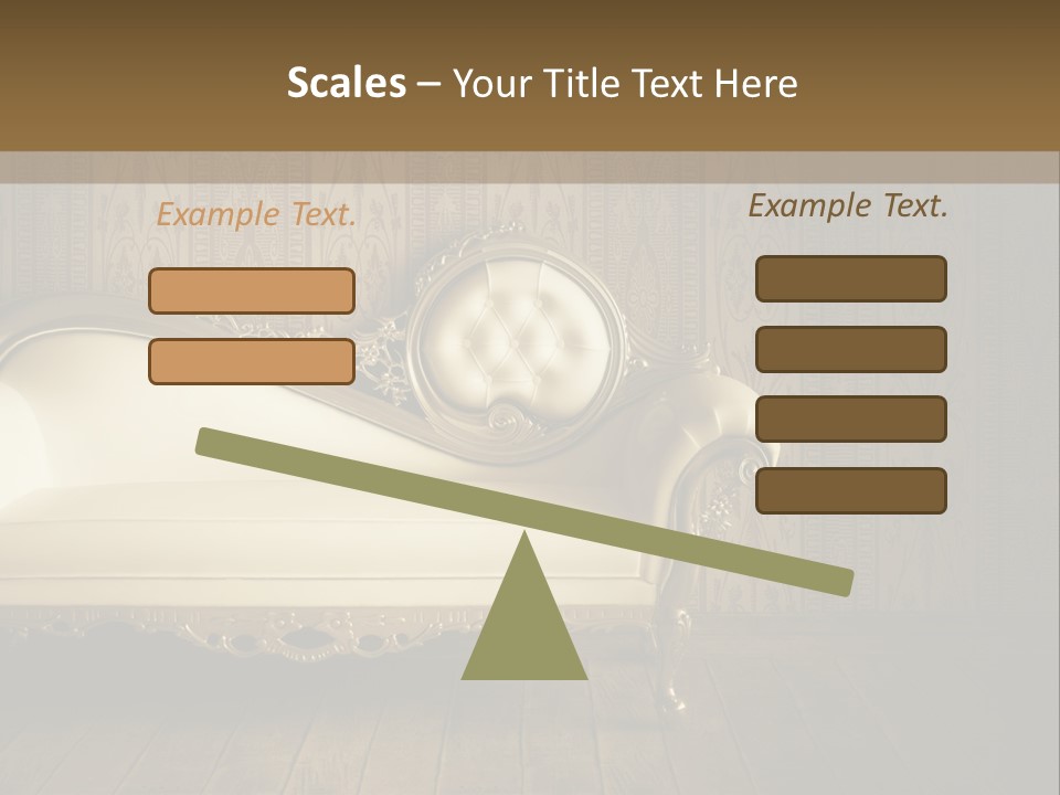 Knob Wall Retro PowerPoint Template