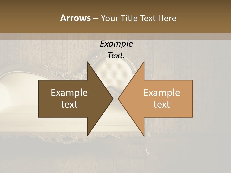 Knob Wall Retro PowerPoint Template