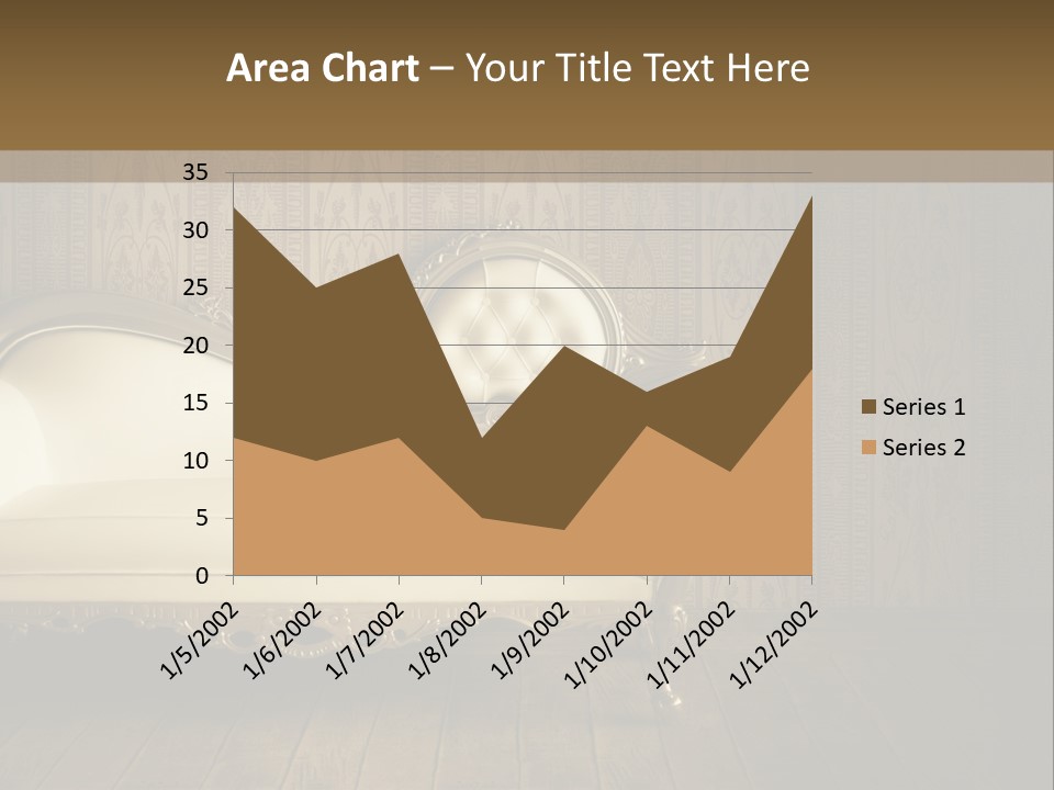 Knob Wall Retro PowerPoint Template