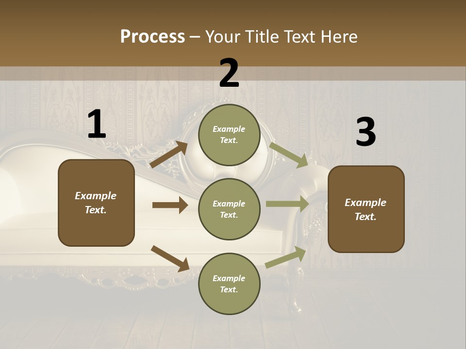 Knob Wall Retro PowerPoint Template