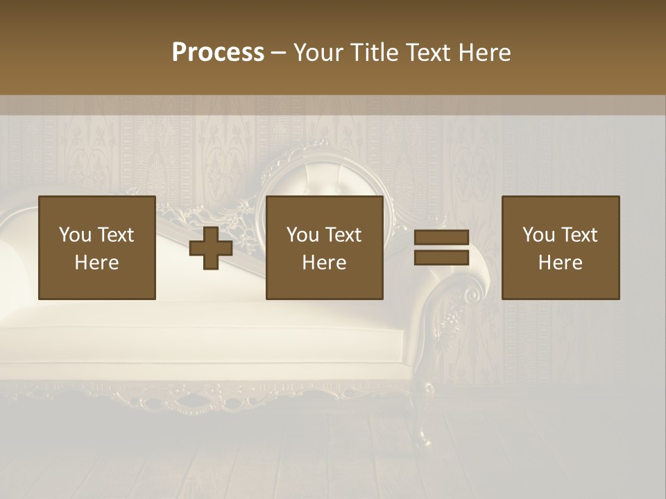 Knob Wall Retro PowerPoint Template