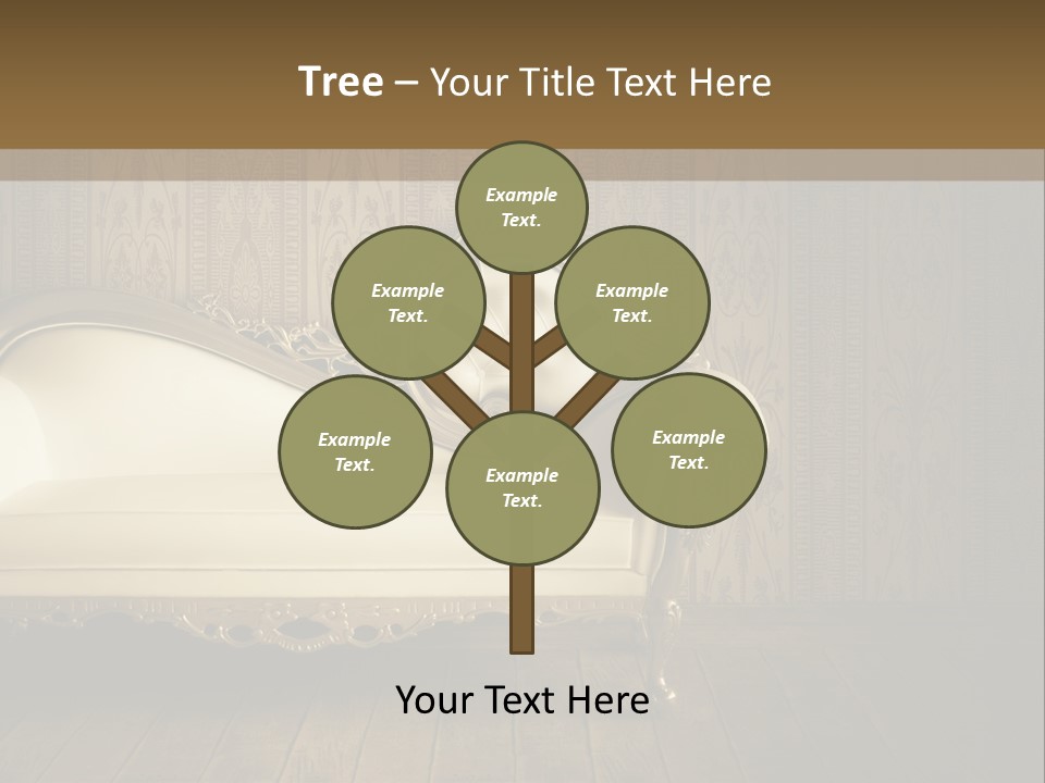 Knob Wall Retro PowerPoint Template