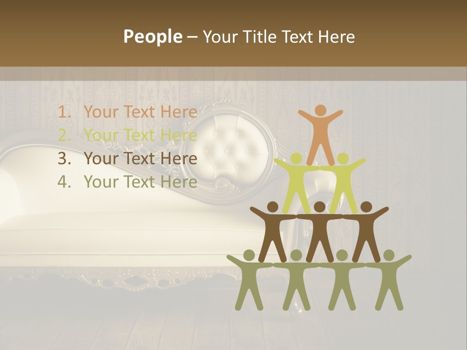 Knob Wall Retro PowerPoint Template