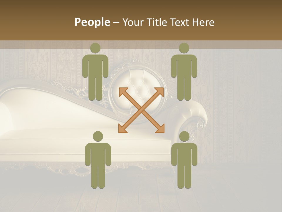 Knob Wall Retro PowerPoint Template