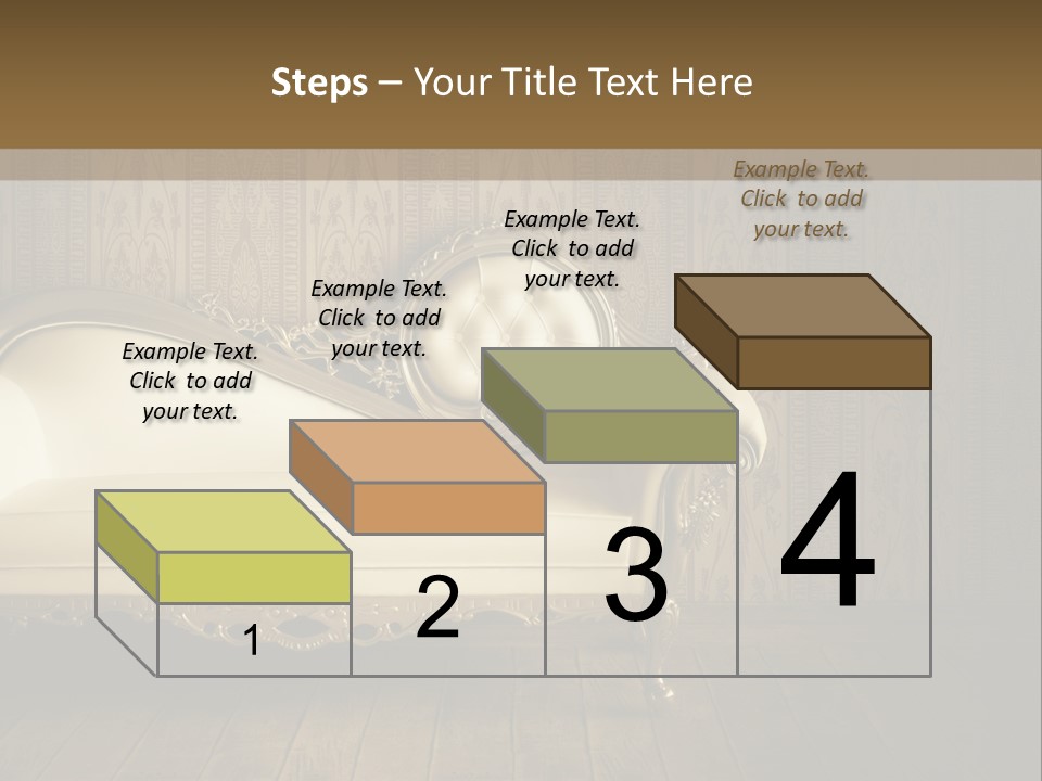 Knob Wall Retro PowerPoint Template