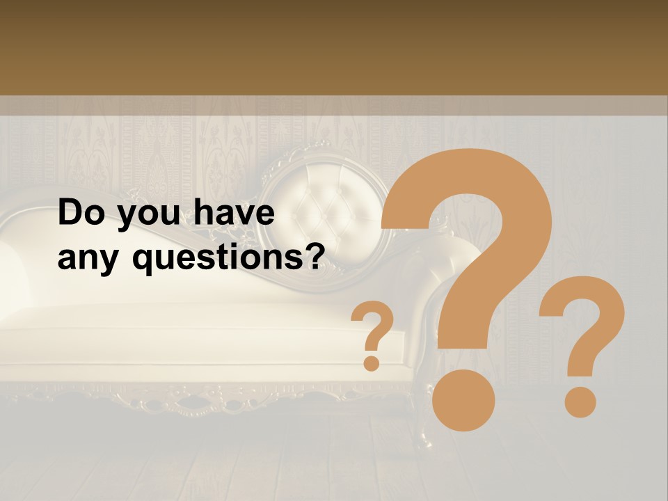 Knob Wall Retro PowerPoint Template