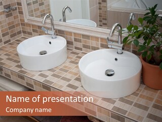 Water Equipment Tile PowerPoint Template