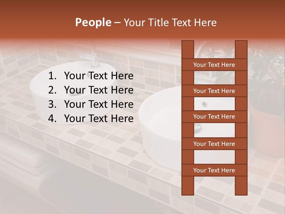 Water Equipment Tile PowerPoint Template