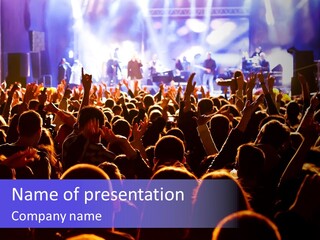 Festival Music Live PowerPoint Template