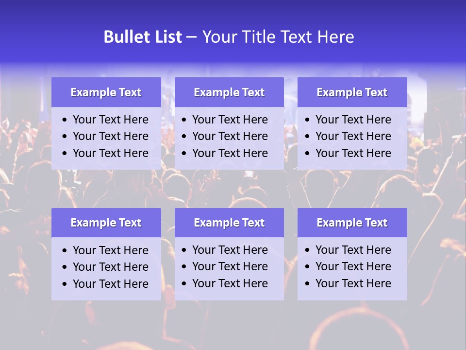 Festival Music Live PowerPoint Template