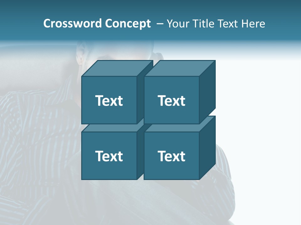 Employee Male Work PowerPoint Template