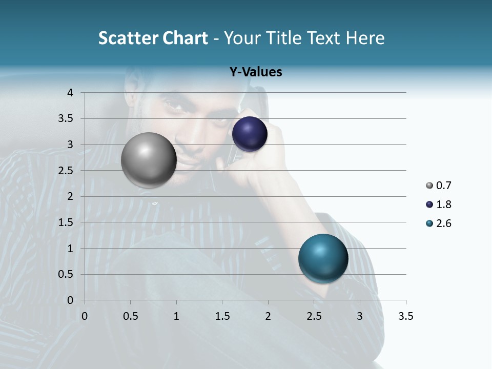 Employee Male Work PowerPoint Template