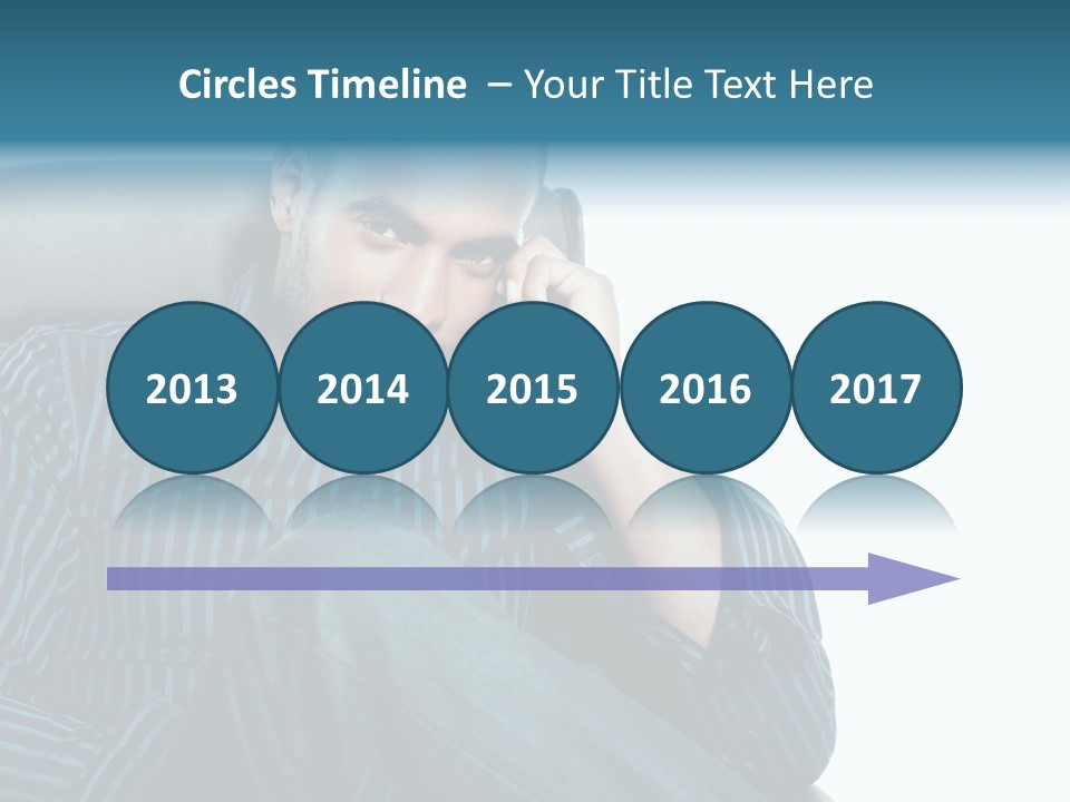 Employee Male Work PowerPoint Template