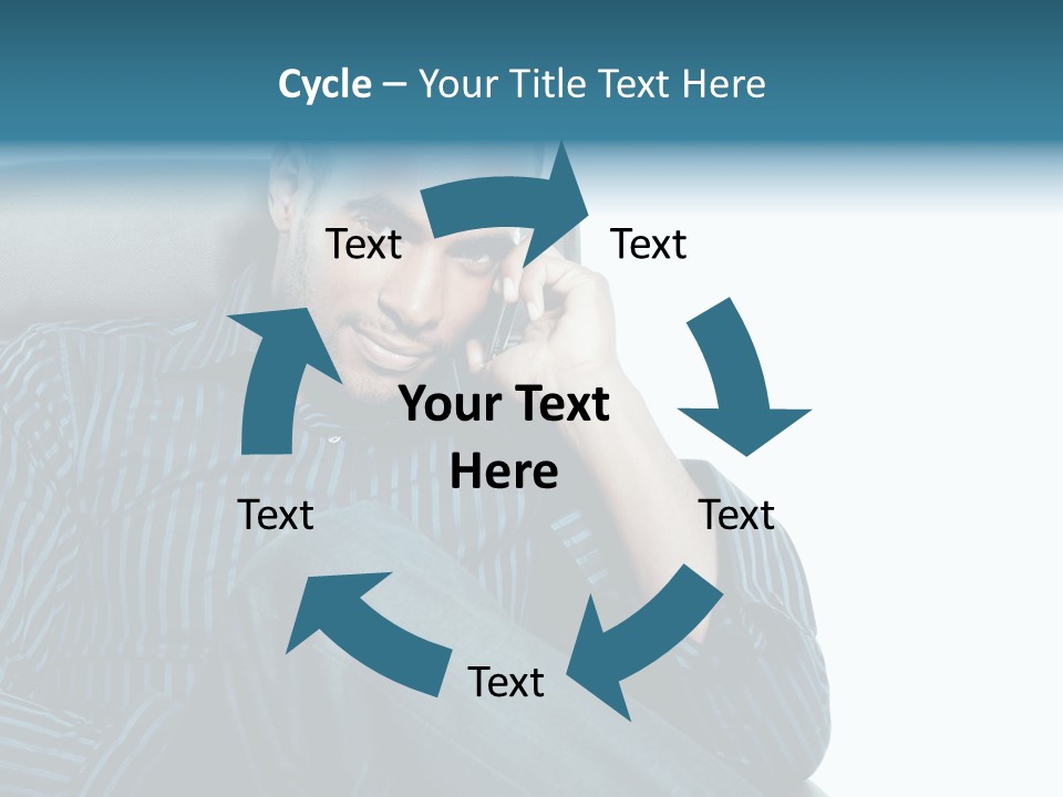 Employee Male Work PowerPoint Template