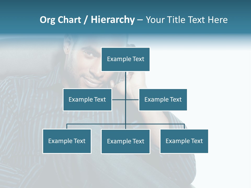Employee Male Work PowerPoint Template