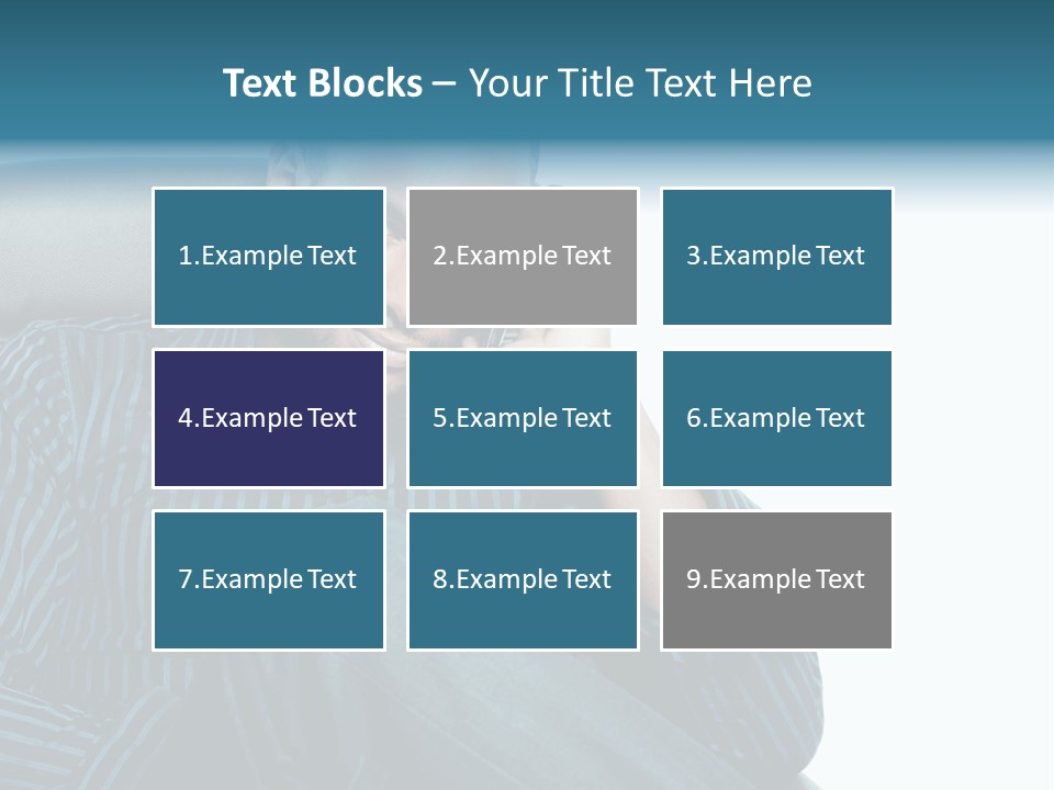 Employee Male Work PowerPoint Template